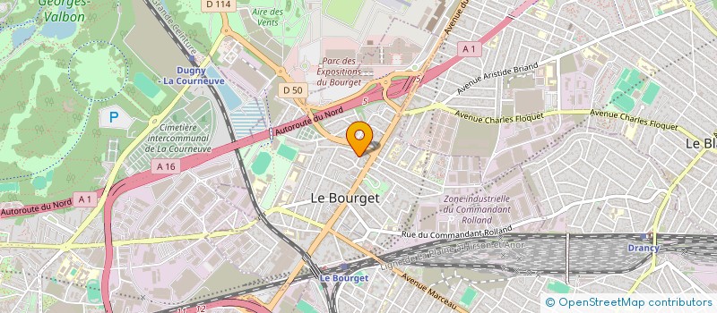 localisation de l'entreprise MONSIEUR ZAKARIA BEL-KAOUA à LE BOURGET