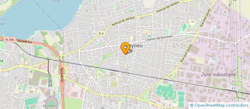 localisation de l'entreprise MONSIEUR ZAKARIA BELHAMRA  MEYZIEU