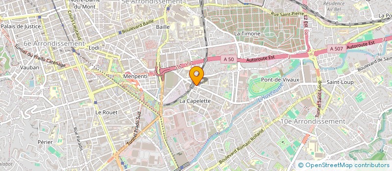 localisation de l'entreprise MONSIEUR ZAKARIA BELOUFA à MARSEILLE