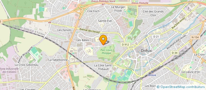 localisation de l'entreprise MONSIEUR ZAKARIA BEN HAMMI à DREUX