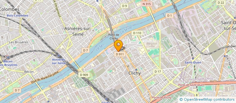 localisation de l'entreprise MONSIEUR ZAKARIA BEN OTHMAN à CLICHY
