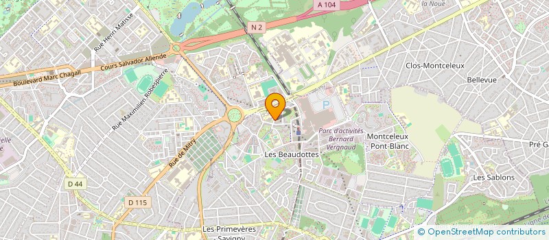 localisation de l'entreprise MONSIEUR ZAKARIA BENAISSA  SEVRAN