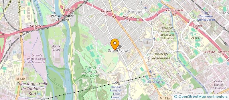 localisation de l'entreprise MONSIEUR ZAKARIA BENDRIDI  TOULOUSE