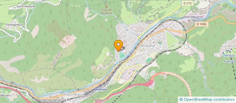 localisation de l'entreprise MONSIEUR ZAKARIA BENLAMLIH à MODANE