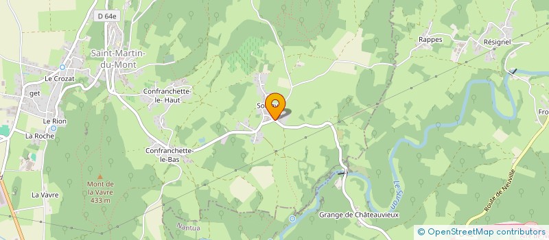 localisation de l'entreprise MONSIEUR ZAKARIA BENMEDDOUR  SAINT-MARTIN-DU-MONT