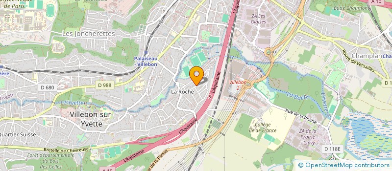 localisation de l'entreprise MONSIEUR ZAKARIA BENRAHMOUNE  VILLEBON-SUR-YVETTE