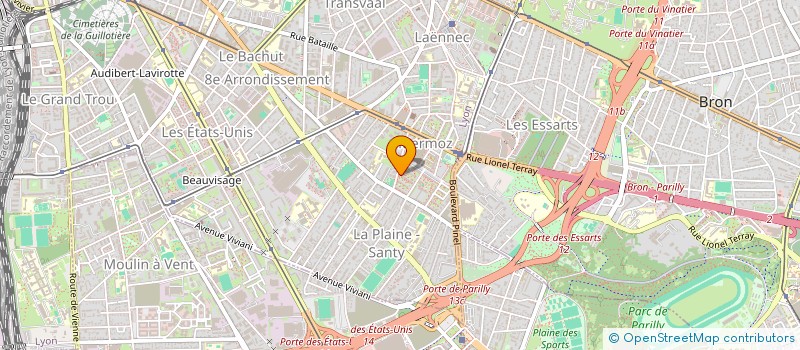 localisation de l'entreprise MONSIEUR ZAKARIA BENSENNI  LYON