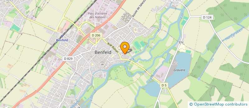 localisation de l'entreprise MONSIEUR ZAKARIA BENTAIKA  BENFELD