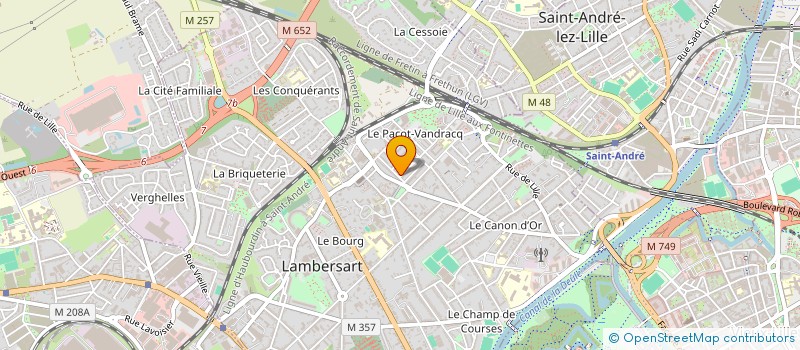 localisation de l'entreprise MONSIEUR ZAKARIA BENZAIM à LAMBERSART