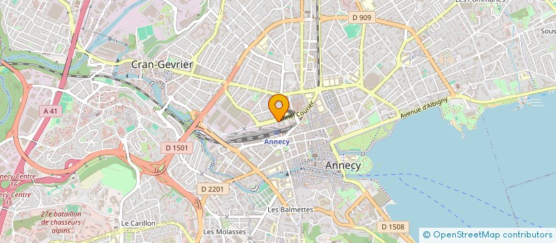 localisation de l'entreprise MONSIEUR ZAKARIA BERKANE  ANNECY