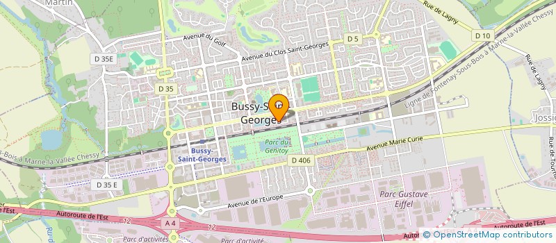 localisation de l'entreprise MONSIEUR ZAKARIA BOUAMAR  BUSSY-SAINT-GEORGES