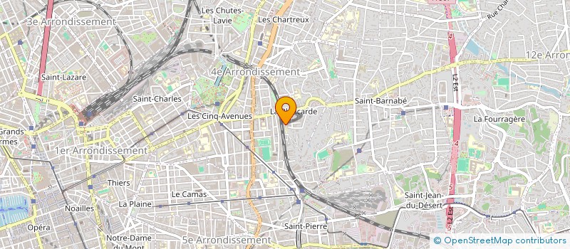 localisation de l'entreprise MONSIEUR ZAKARIA BOUCHAGOUA à MARSEILLE