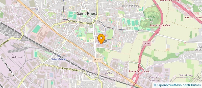 localisation de l'entreprise MONSIEUR ZAKARIA BOUDAOUD  SAINT-PRIEST