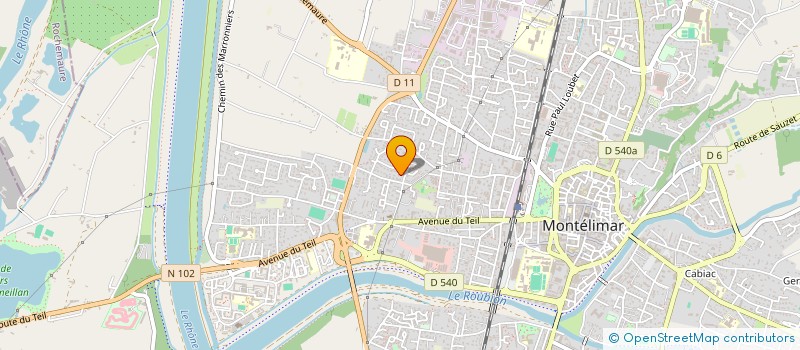 localisation de l'entreprise MONSIEUR ZAKARIA BOUGASSAA  MONTELIMAR