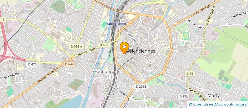 localisation de l'entreprise MONSIEUR ZAKARIA BOUGRINE à VALENCIENNES