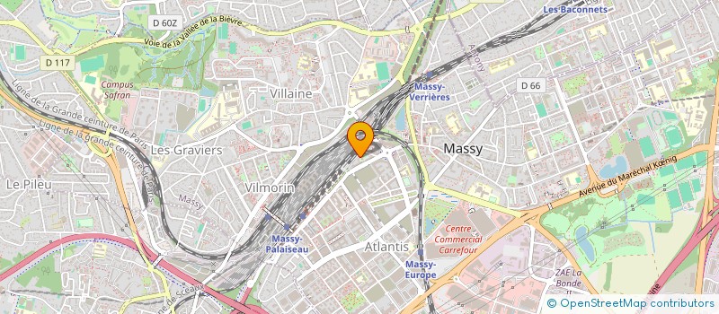 localisation de l'entreprise MONSIEUR ZAKARIA BOUHAFS à MASSY