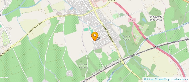 localisation de l'entreprise MONSIEUR ZAKARIA BOULAHIA à CAISSARGUES