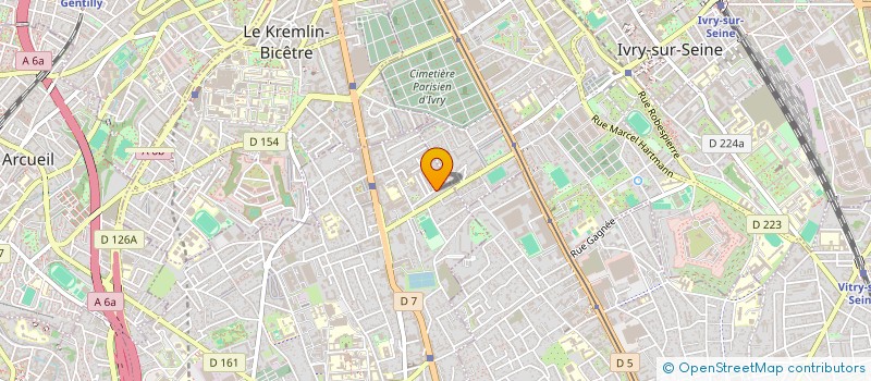 localisation de l'entreprise MONSIEUR ZAKARIA BOUTEBILA à VILLEJUIF