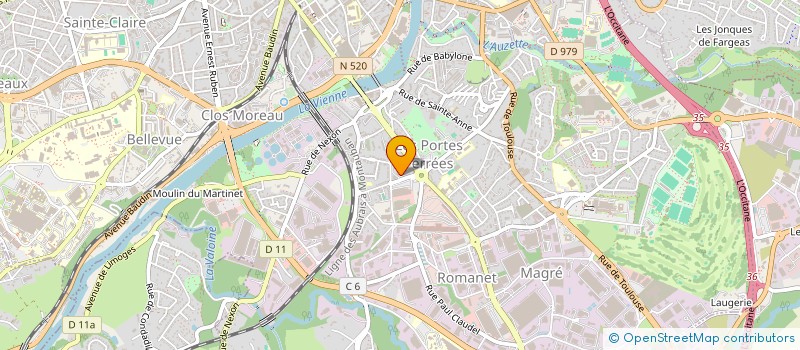 localisation de l'entreprise MONSIEUR ZAKARIA CHADALI à LIMOGES