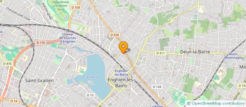 localisation de l'entreprise MONSIEUR ZAKARIA CHAIBI  ENGHIEN-LES-BAINS