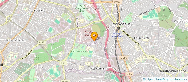 localisation de l'entreprise MONSIEUR ZAKARIA CHAREF à MONTREUIL