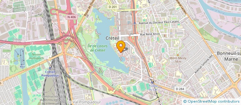 localisation de l'entreprise MONSIEUR ZAKARIA CHILALI  CRETEIL