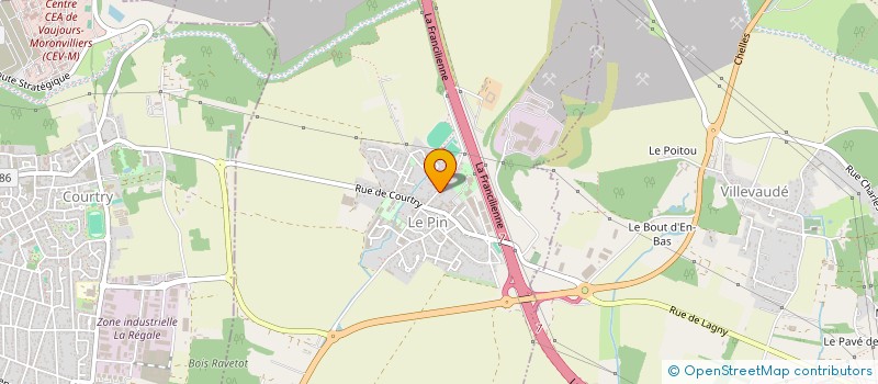 localisation de l'entreprise MONSIEUR ZAKARIA DARDOUR  LE PIN