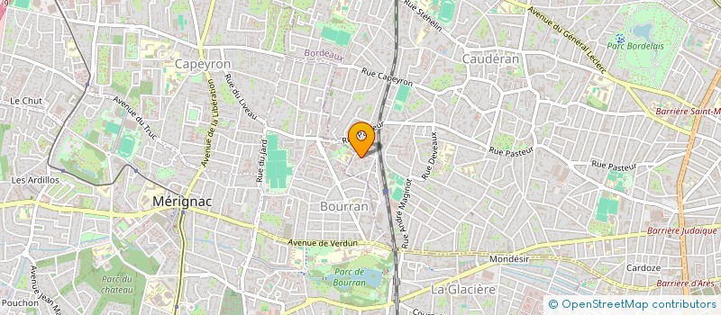 localisation de l'entreprise MONSIEUR ZAKARIA DENDANI  BORDEAUX