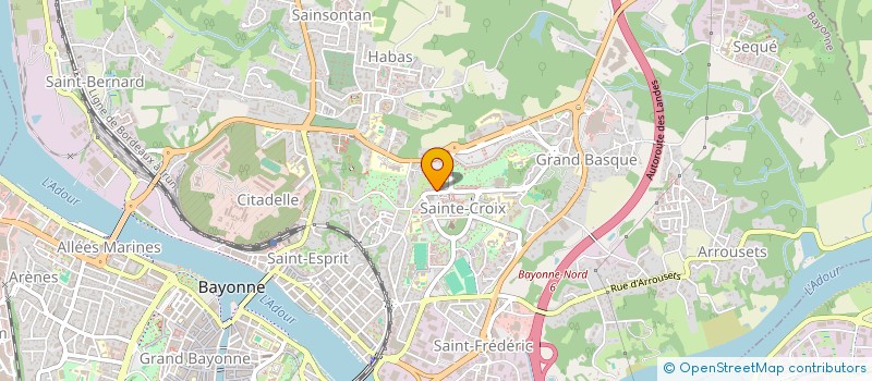 localisation de l'entreprise MONSIEUR ZAKARIA DJEMAA  BAYONNE