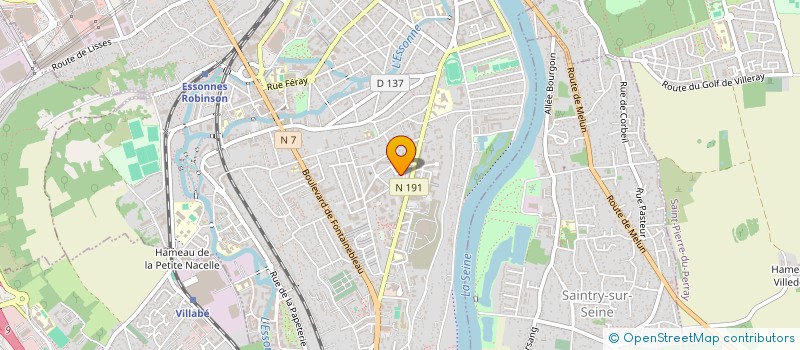 localisation de l'entreprise MONSIEUR ZAKARIA DJERROUDIB à CORBEIL-ESSONNES