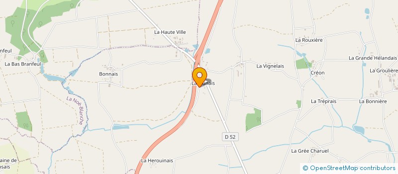 localisation de l'entreprise MONSIEUR ZAKARIA DOUADI  LA DOMINELAIS