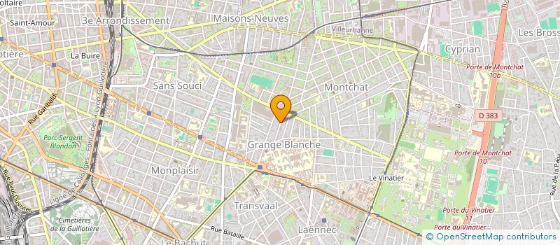 localisation de l'entreprise MONSIEUR ZAKARIA DOUMA  LYON