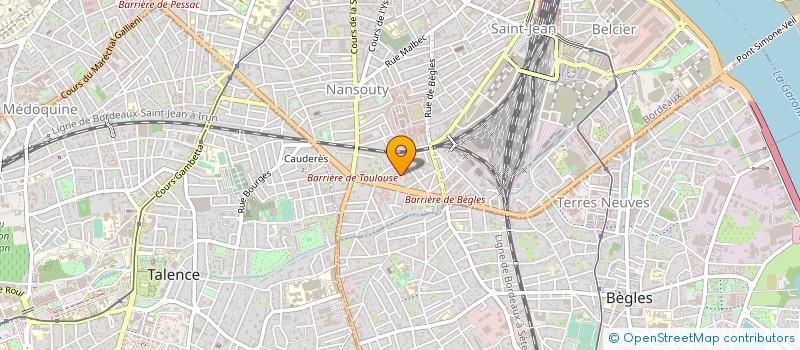 localisation de l'entreprise MONSIEUR ZAKARIA DRISSI  BORDEAUX