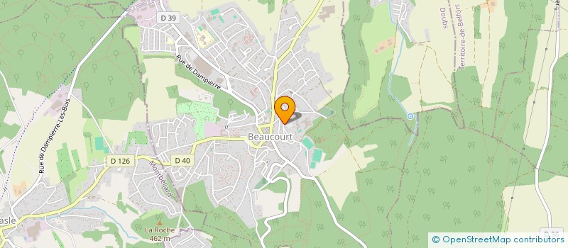 localisation de l'entreprise MONSIEUR ZAKARIA DRISSI à BEAUCOURT