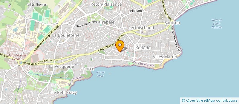 localisation de l'entreprise MONSIEUR ZAKARIA DRUBI  SAINT-NAZAIRE