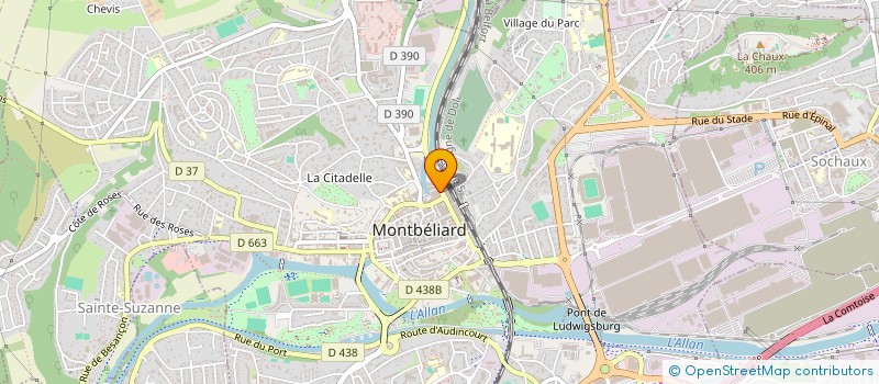 localisation de l'entreprise MONSIEUR ZAKARIA EL AOUAD à MONTBELIARD
