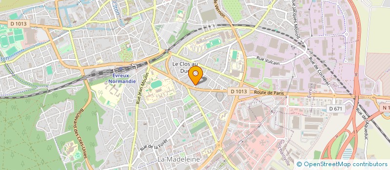 localisation de l'entreprise MONSIEUR ZAKARIA EL BEIDA  EVREUX