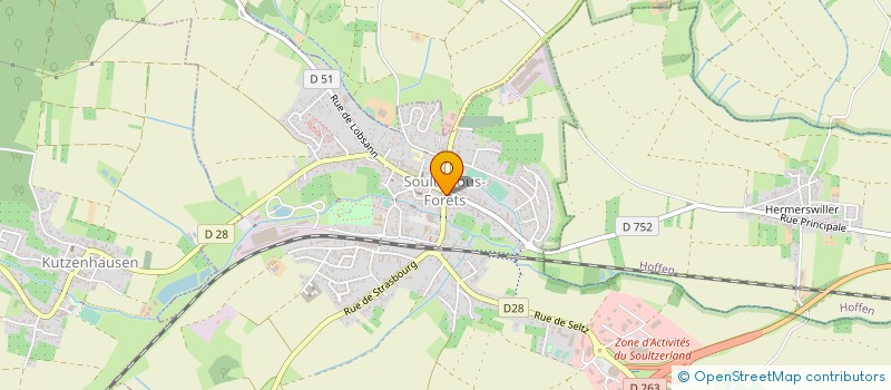 localisation de l'entreprise MONSIEUR ZAKARIA EL BOUZAIDI TIALI  HAGUENAU