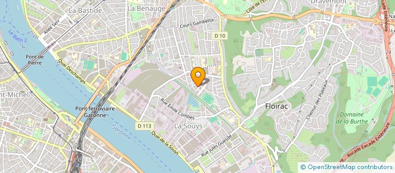 localisation de l'entreprise MONSIEUR ZAKARIA EL FAKRANI  FLOIRAC