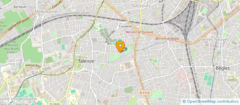 localisation de l'entreprise MONSIEUR ZAKARIA EL GOURARI  TALENCE