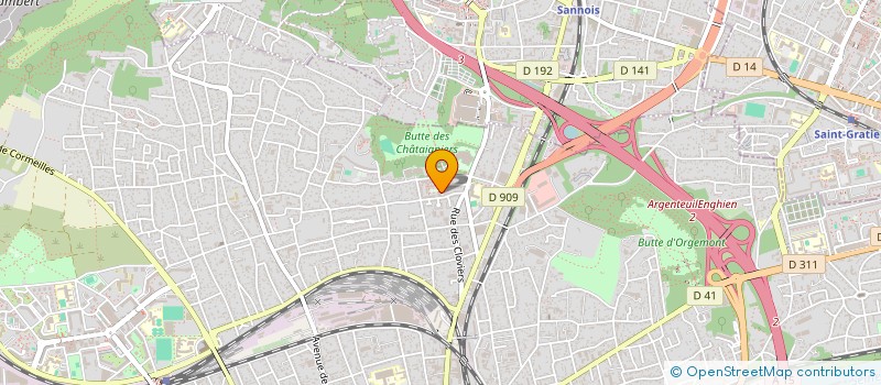 localisation de l'entreprise MONSIEUR ZAKARIA EL KAFIF  ARGENTEUIL