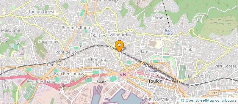 localisation de l'entreprise MONSIEUR ZAKARIA EL MASBAHI  TOULON