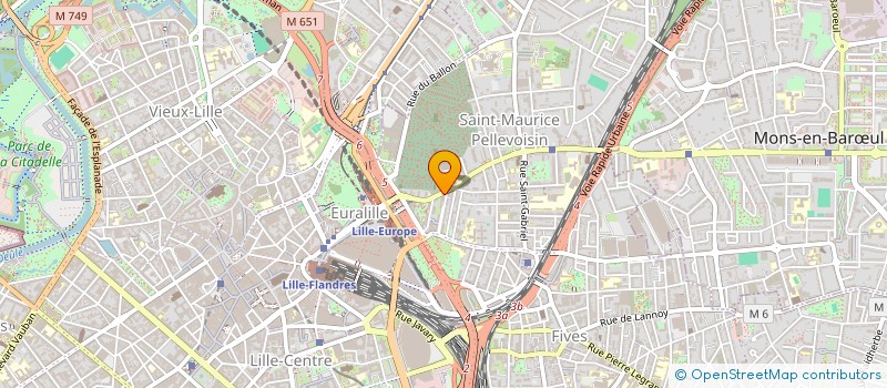 localisation de l'entreprise MONSIEUR ZAKARIA EL MOKHTARI à LILLE