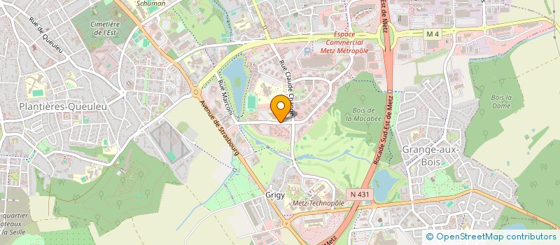 localisation de l'entreprise MONSIEUR ZAKARIA EL MOUMNI  METZ