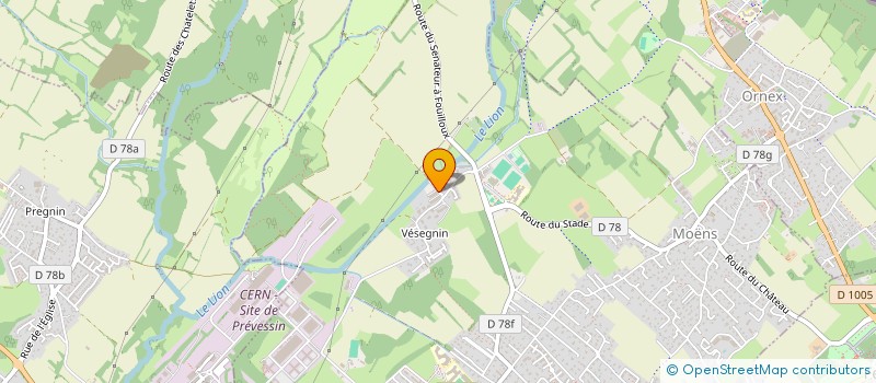 localisation de l'entreprise MONSIEUR ZAKARIA EL OUARDANI  PREVESSIN-MOENS