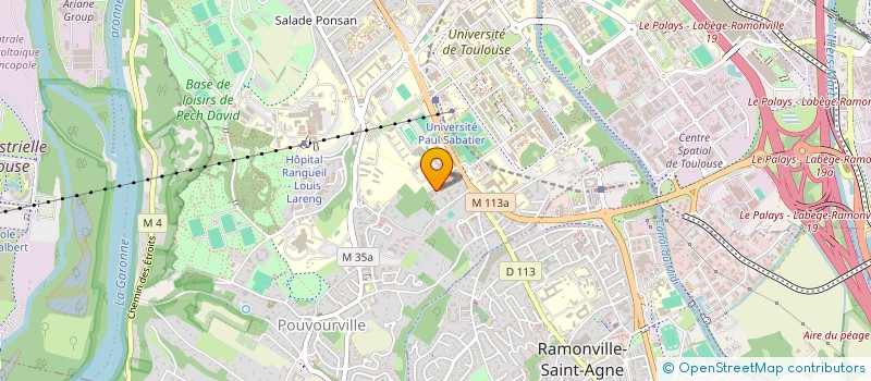 localisation de l'entreprise MONSIEUR ZAKARIA EL RYANE MOKHEFI  TOULOUSE