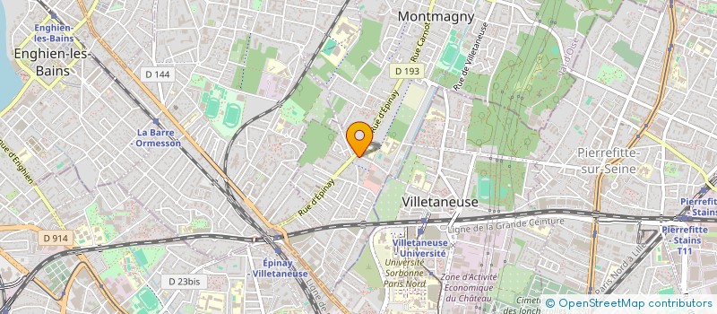 localisation de l'entreprise MONSIEUR ZAKARIA ELORF  MONTMAGNY