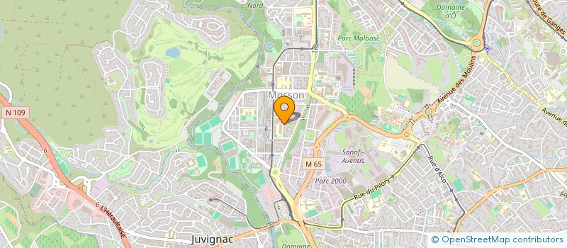 localisation de l'entreprise MONSIEUR ZAKARIA ERRAGRAGUI à MONTPELLIER