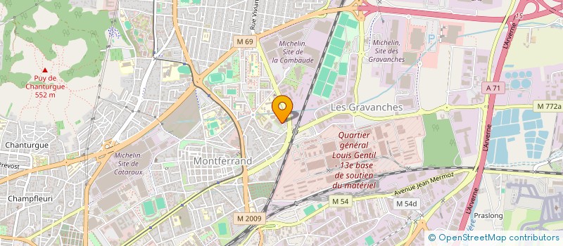 localisation de l'entreprise MONSIEUR ZAKARIA ES SALHI  CLERMONT-FERRAND