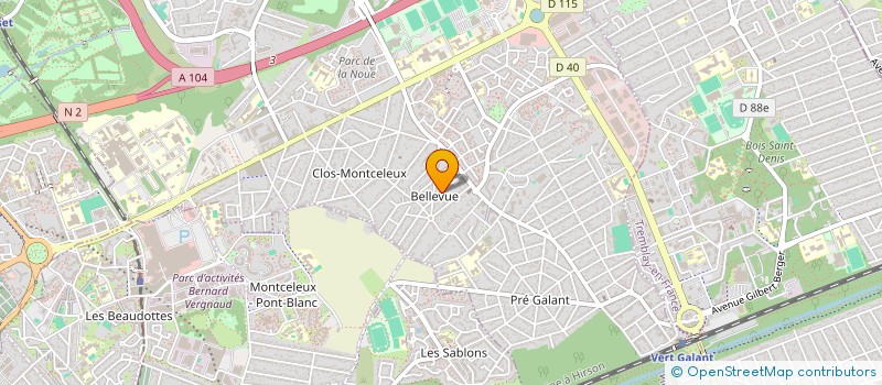 localisation de l'entreprise MONSIEUR ZAKARIA FADLI  VILLEPINTE
